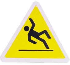 Caution! Slippery